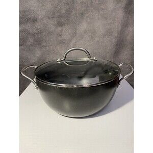 Circulon Symmetry 5.5 QT Hard Anodized Nonstick Dutch Oven Casserole with Lid